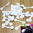 Lots 200pcs White Paper Price Tags Jewellery Ring Sunglasses Display Pricing Tag