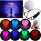 LED Multi-Coloured Glow POI Thrown Ball Light up Bulb For Belly Dancing Hand