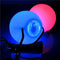 LED Multi-Coloured Glow POI Thrown Ball Light up Bulb For Belly Dancing Hand