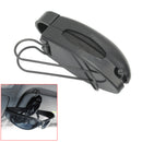 2 Pcs Sunglass Visor Clip Eyeglass Holder Car Auto Reading Glasses Black