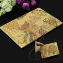 Passport holders Cover Protector PU Leather Trip Map Wallet Holder Safe Useful