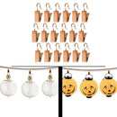 100Pcs Metal Curtain Pole Rod Voile Net Rings With Clips Hanging Hooks Holder fd