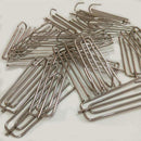 Galvanised Metal Curtain Tape Deep Clip Pinch Pleat Prong Hanging Goblet hooks