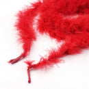 2m Fluffy Red Feather Boa With Fancy Dress Party Wedding Decoration Weddi BTT