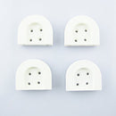 4X Propeller Protective Protector Guard Prop Bumper for DJI Phantom 1 2 3 White