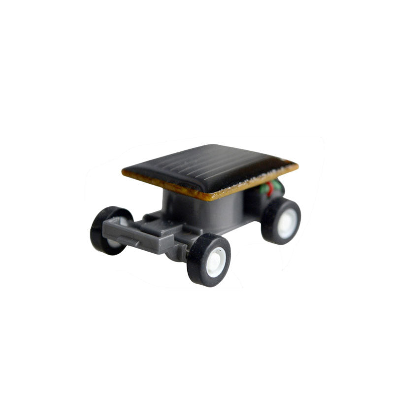 Mini Solar Powered Robot Racing Car Vehicle Educational Gadget Kids Gift Toys 1X