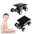 Mini Solar Powered Robot Racing Car Vehicle Educational Gadget Kids Gift Toys 1X