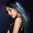 LED Fiber Optic Hairpin Hair Clip Light-Up Braid Hair Pin Glow Flashing dsf