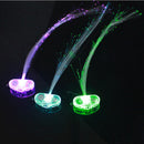LED Fiber Optic Hairpin Hair Clip Light-Up Braid Hair Pin Glow Flashing dsf