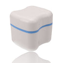 Dental Orthodontic Retainer Denture Bath Mouthguard Storage Washing Box Case