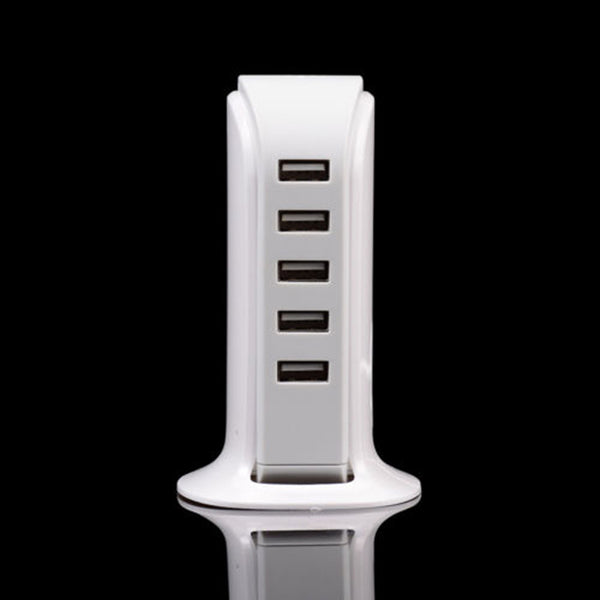 Universal 5 Port USB Wall Travel Charger Desktop USB Hub Charging Station rtb