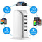 Universal 5 Port USB Wall Travel Charger Desktop USB Hub Charging Station rtb