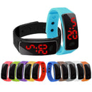 Fashion Men/Women Sport LED Waterproof Rubber Bracelet Digital Wrist UHC