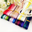 25 yds Double Face Satin Ribbon DIY Hair Bow Wedding Gift Decor Party Craft 6mm