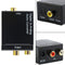 3.5MM Digital Optical Coax Coaxial Toslink to Analog Audio Converter Adapter