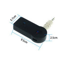 Wireless Bluetooth Audio Receiver 3.5mm AUX Adapter Car Music Stereo Hands-Free