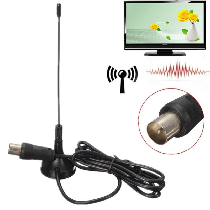 Indoor Digital 1080P HDTV TV Antenna Aerial Amplified 50 Miles Range VHF UHF New