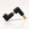 2 Pcs HDMI Male to Female Right Angle Connector Adapter 90 Degree Extender
