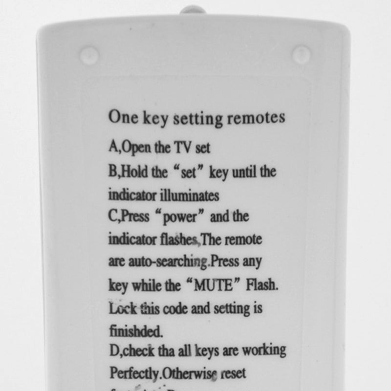 Universal Smart Remote Control Controller For TV Remote Control TV-139F  RTH
