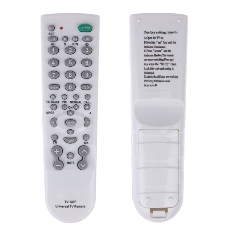 Universal Smart Remote Control Controller For TV Remote Control TV-139F  ICB