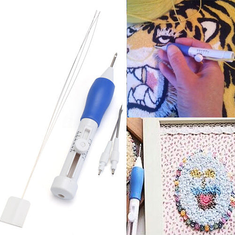 Best-selling New Magic Embroidery Pen Embroidery Needle Weaving Tool Fancy