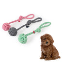 Dog Chew Toys Play Puppy Knot Fun Tough Strong Throw Pet Tug War Fetch Rope