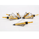 Hot 6 Archery Screw Tip Arrow Heads Broadheads Hunting Points 3 blades 100 Grain