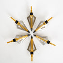 Hot 6 Archery Screw Tip Arrow Heads Broadheads Hunting Points 3 blades 100 Grain