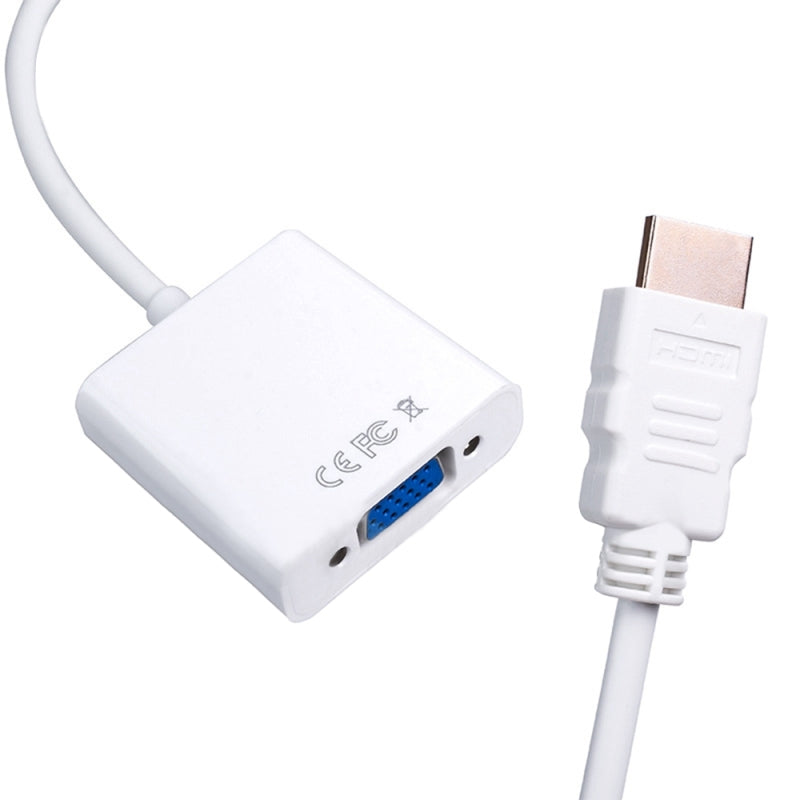 1080P HDMI to VGA Male Video Converter Adapter Cable for PC Monitor Projector x1
