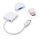 1080P HDMI to VGA Male Video Converter Adapter Cable for PC Monitor Projector x1