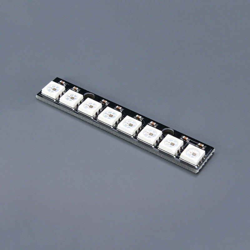 Black 8Channel WS2812 5050 RGB 8-LED Light Strip Driver Board for Arduino Set