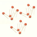 100 Piece of Ceramic discs Capacitors 100nF 50V 0.1uF 104pF Neuro New HDH