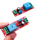 2X DC 12V-NE555 Delay Relay Module Time Delay Switch Delay Adjustable 0~10Second