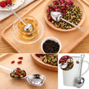 Stainless Steel Tea Strainer Spoon Infuser Steeper Colander Heart-Shape Gift
