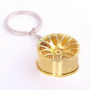 Wheel Rim Keychain Creative Auto Part Car Keyring Key Chain Ring Keyfob  XUA