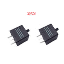 2Pcs JL-02 3 Pin LED Flasher Relay Car Turn Signal Indicator Blinker Lig BJW