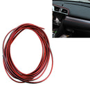 5M Flexible Auto Car Moulding Line Interior Exterior Decorative Trim Strip DIY