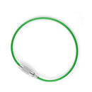 5PCS Outdoor Hiking Stainless Steel Wire Keychain Cable Key Ring Chains Holder