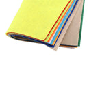 10pcs Square Plush Blend Felt Non-woven Fabric Mixed-Color DIY 30*20cm
