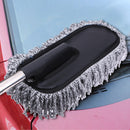 Car Wash Cleaning Brush Duster Dust Wax Mop Microfiber Telescoping Dusting Tool