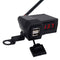3.1 A Dual 2USB Charger Socket Adapter Power Outlet for 12V~24V Motorcyc QSL