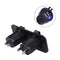 Car Charger Dual USB Port Splitter Socket Power Lighter Outlet 10*5*3.7cm Black