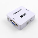 1080P Audio VGA to HDMI HD HDTV Video Converter Adapters for PC Laptop New PBA