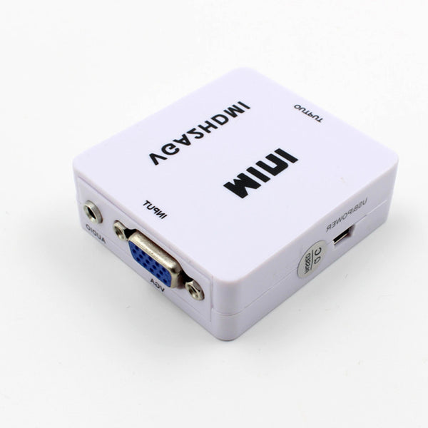 1080P Audio VGA to HDMI HD HDTV Video Converter Adapters for PC Laptop KAB YUX