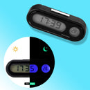 2in1 LED Digital Auto Car Clock Thermometer Temperature  Backlight YCD