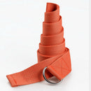 1Pcs Yoga Pilate Cotton 180cm Yoga Stretch Strap D-ring Belt Stretchin VZJ OEV