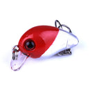 Lot 10pcs  Mini Metal Fishing Lure Bass Bait Tackle Hook 3cm/1.5g