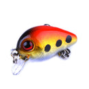 Lot 10pcs  Mini Metal Fishing Lure Bass Bait Tackle Hook 3cm/1.5g
