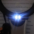 Suspended Desktop Magnifier 2 LED Light Double Power Magnifier useful HXI