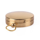 Pocket Watch Retro Flip Compass Copper Outdoors Camping Survial Glow Darkness x1